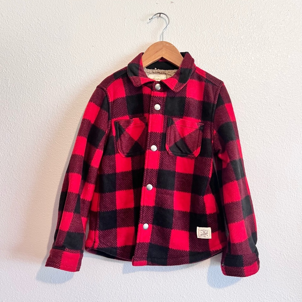 Weatherproof Vintage Red and Black Checkered Jacket